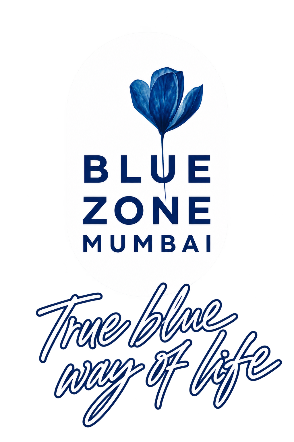 Mission Blue Zone Mumbai Floral Badge